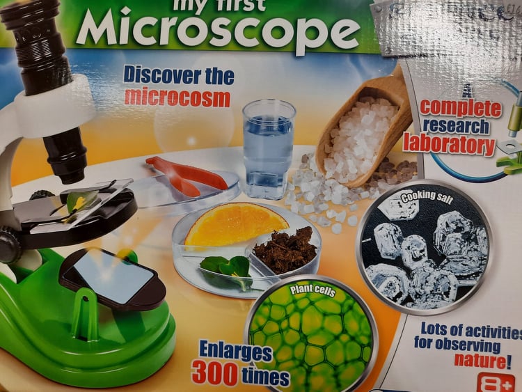 Mikroskoop Vähekasutatud